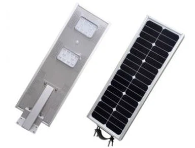12V Tất cả trong một đèn đường năng lượng mặt trời điều khiển ánh sáng cảm biến chuyển động để chiếu sáng ngoài trời