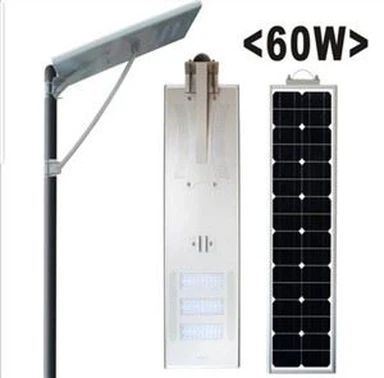 Đèn đường LED năng lượng mặt trời 60w