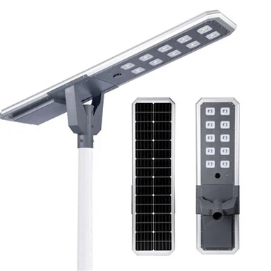 Đèn đường năng lượng mặt trời với pin sẵn có